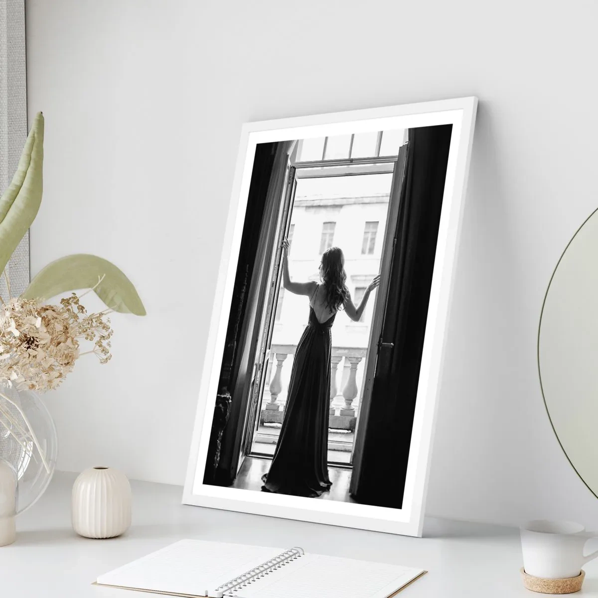 Poster in white frmae - In Great Style - 30x40 cm