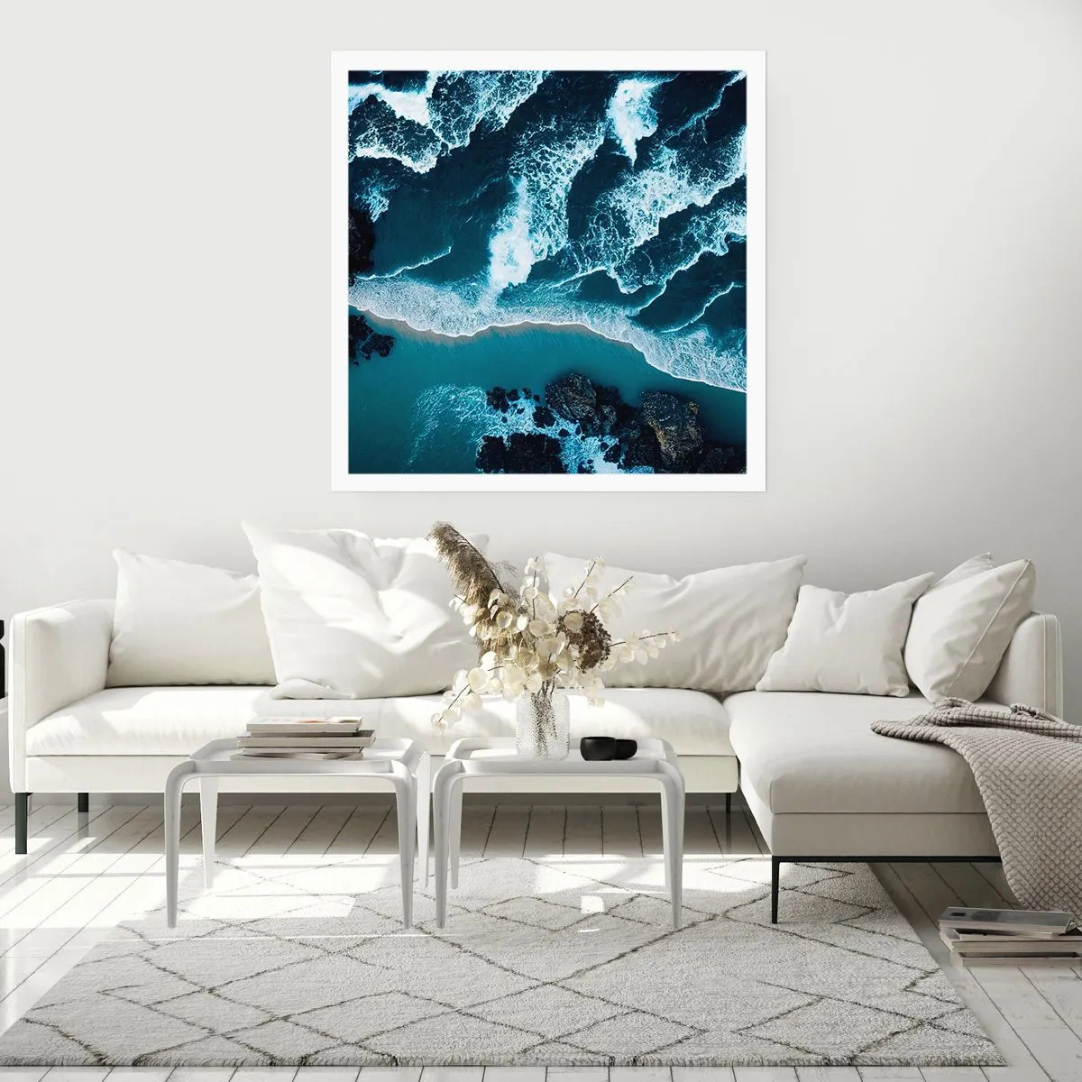 Poster - Envelopped by Waves - 30x30 cm