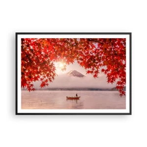 Poster in black frame - In Japanese Style - 100x70 cm