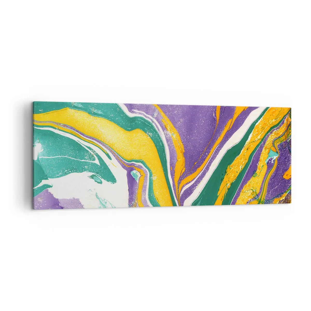 Canvas picture - Colour Waves - 140x50 cm