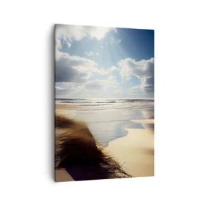 Canvas picture - Beach, Wild Beach - 50x70 cm