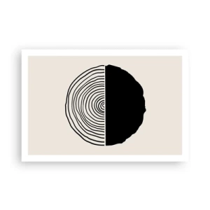 Poster - Half-half - 91x61 cm