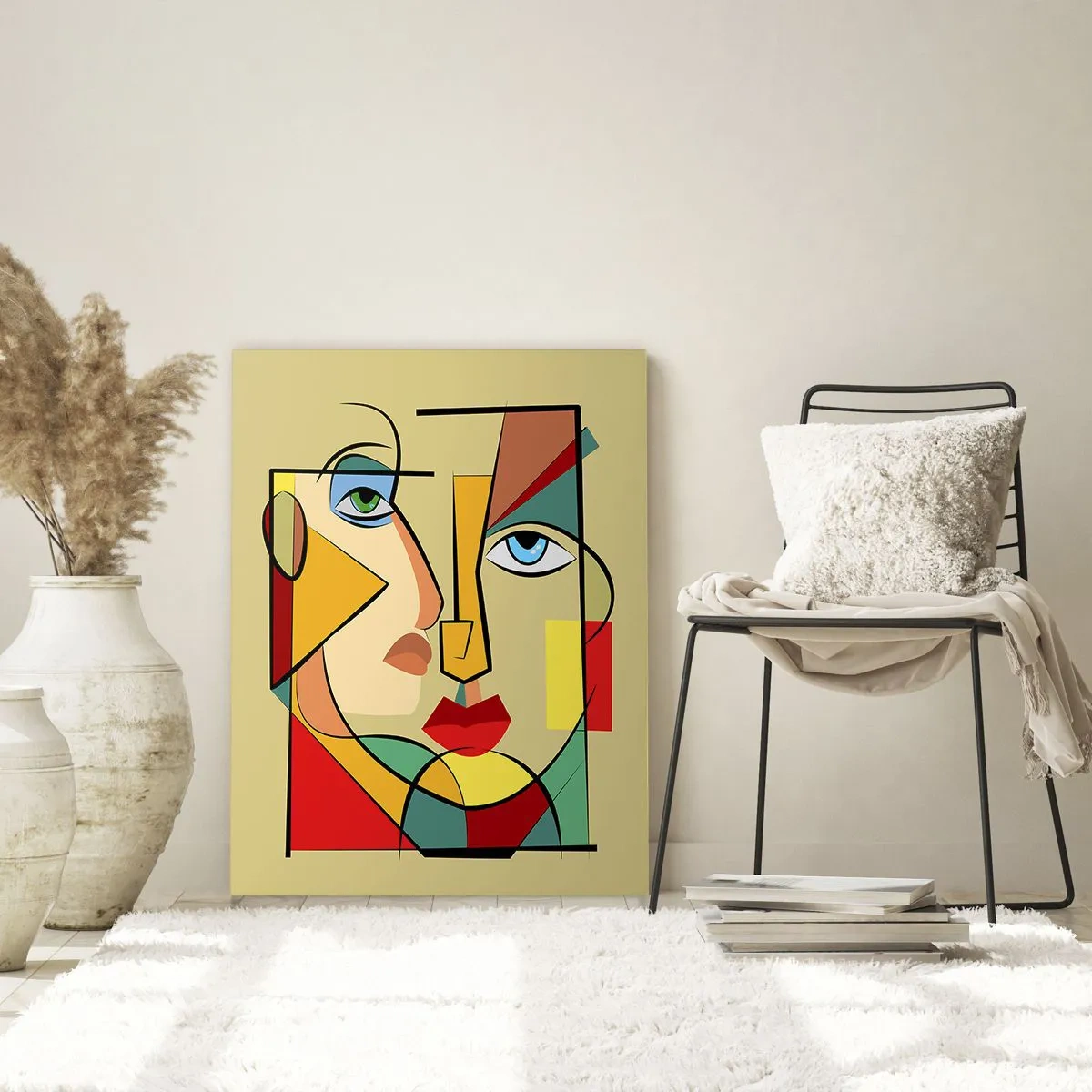 Glass picture - Matched Couple - 80x120 cm