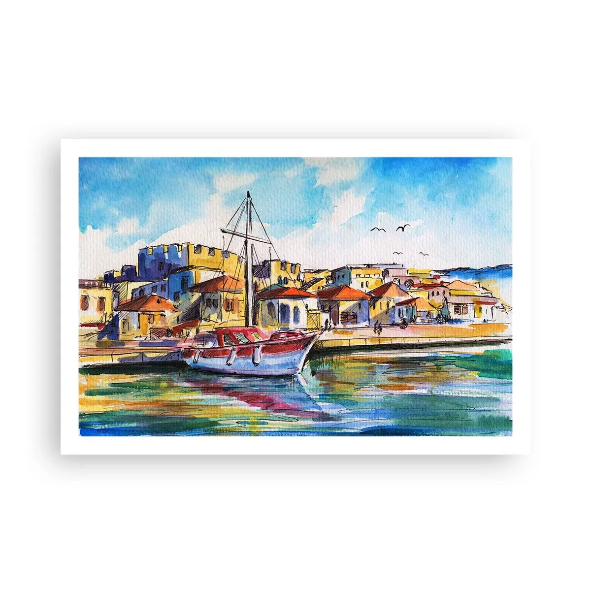 Poster - Rainbow Afternoon - 91x61 cm