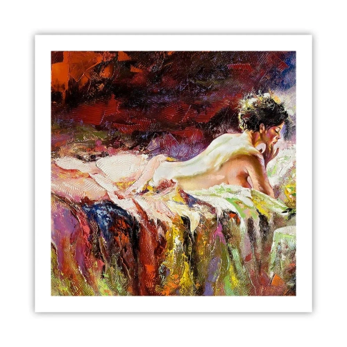 Poster - Thoughtful Venus - 60x60 cm