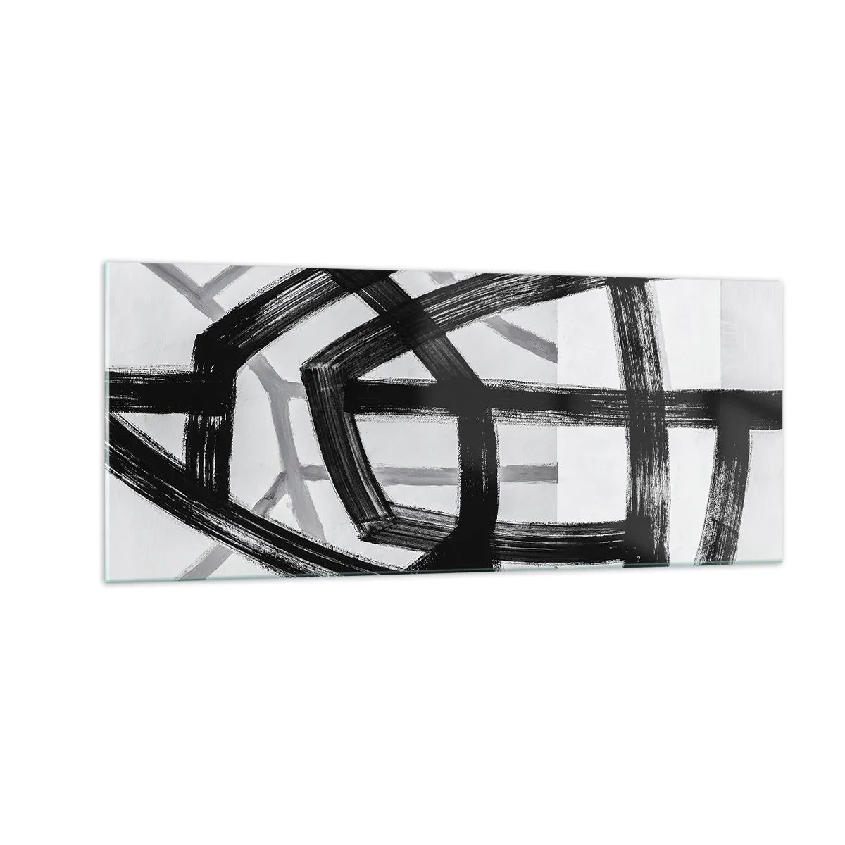 Glass picture - Building Depth - 100x40 cm