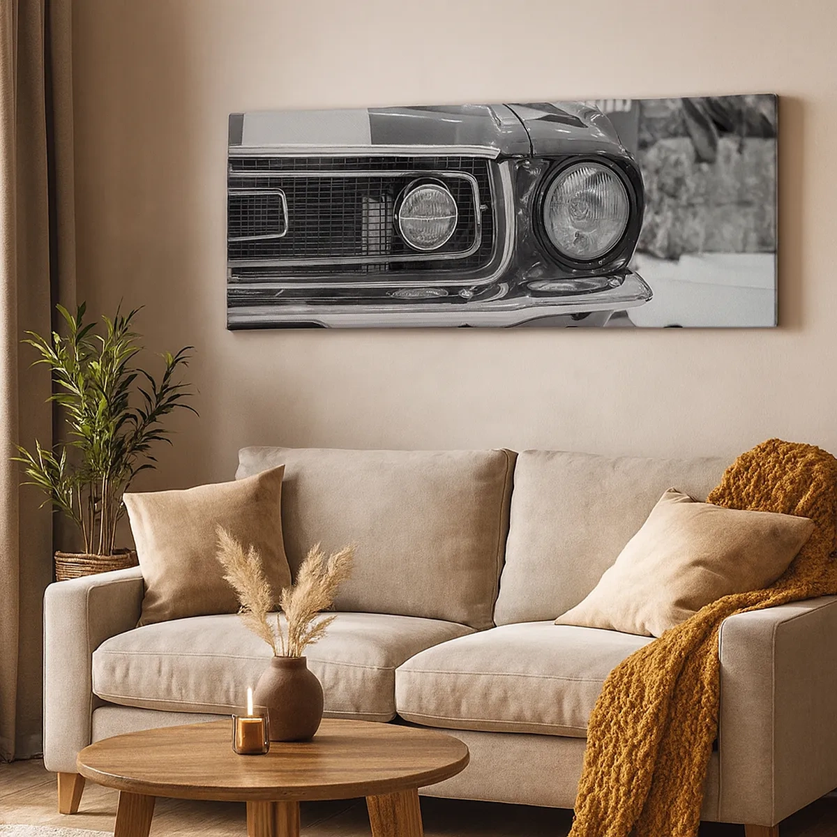 Canvas picture - Rough Ride - 30x30 cm