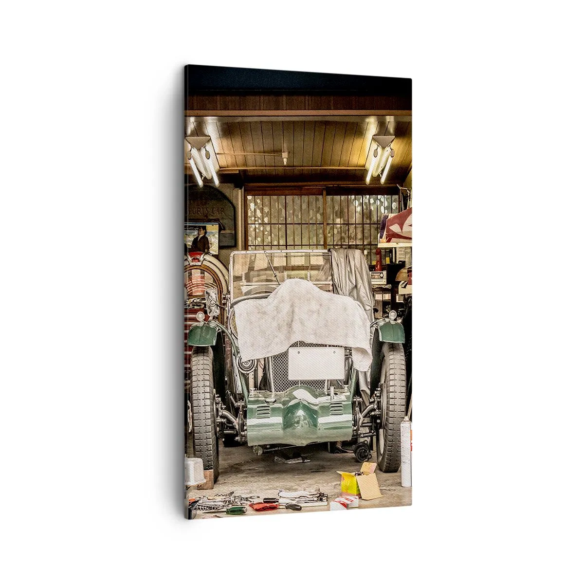 Canvas picture - Back to the Past - 45x80 cm