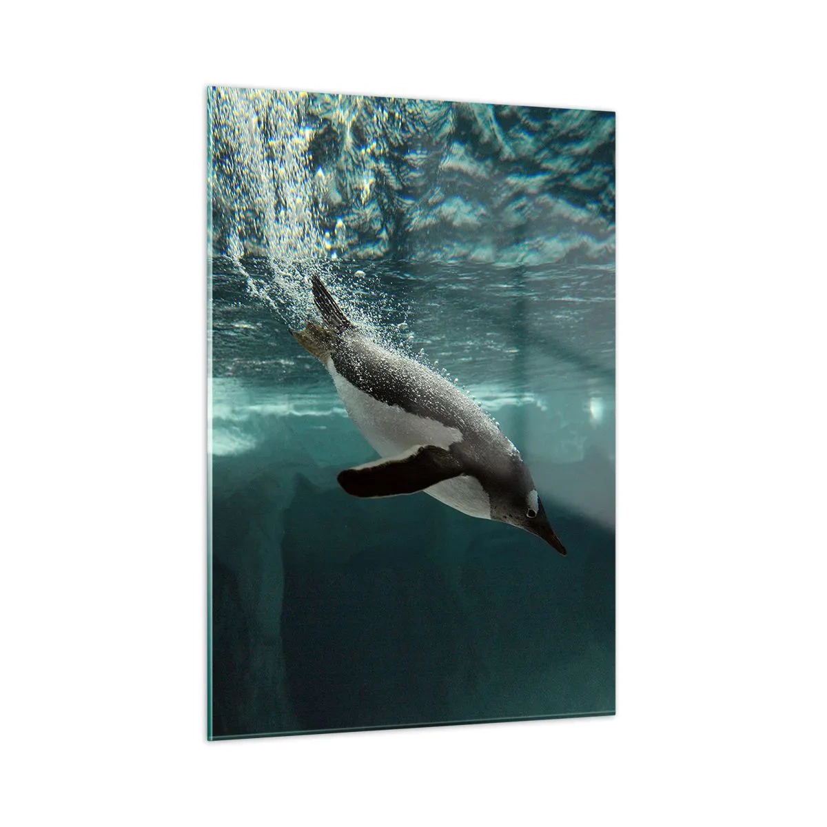 Glass picture - Welcome to My World - 50x70 cm