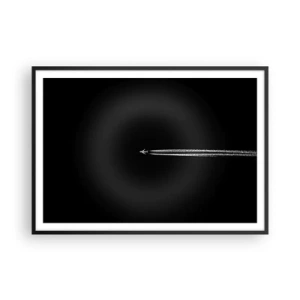 Poster in black frame - Into Another Dimension - 100x70 cm