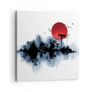 Canvas picture - Japanese View - 70x70 cm