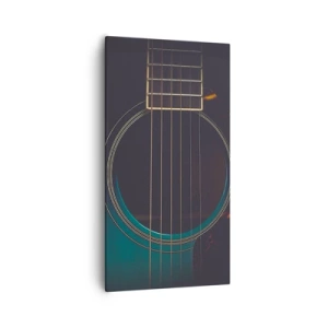 Canvas picture - A Moment Before It Sounds - 55x100 cm