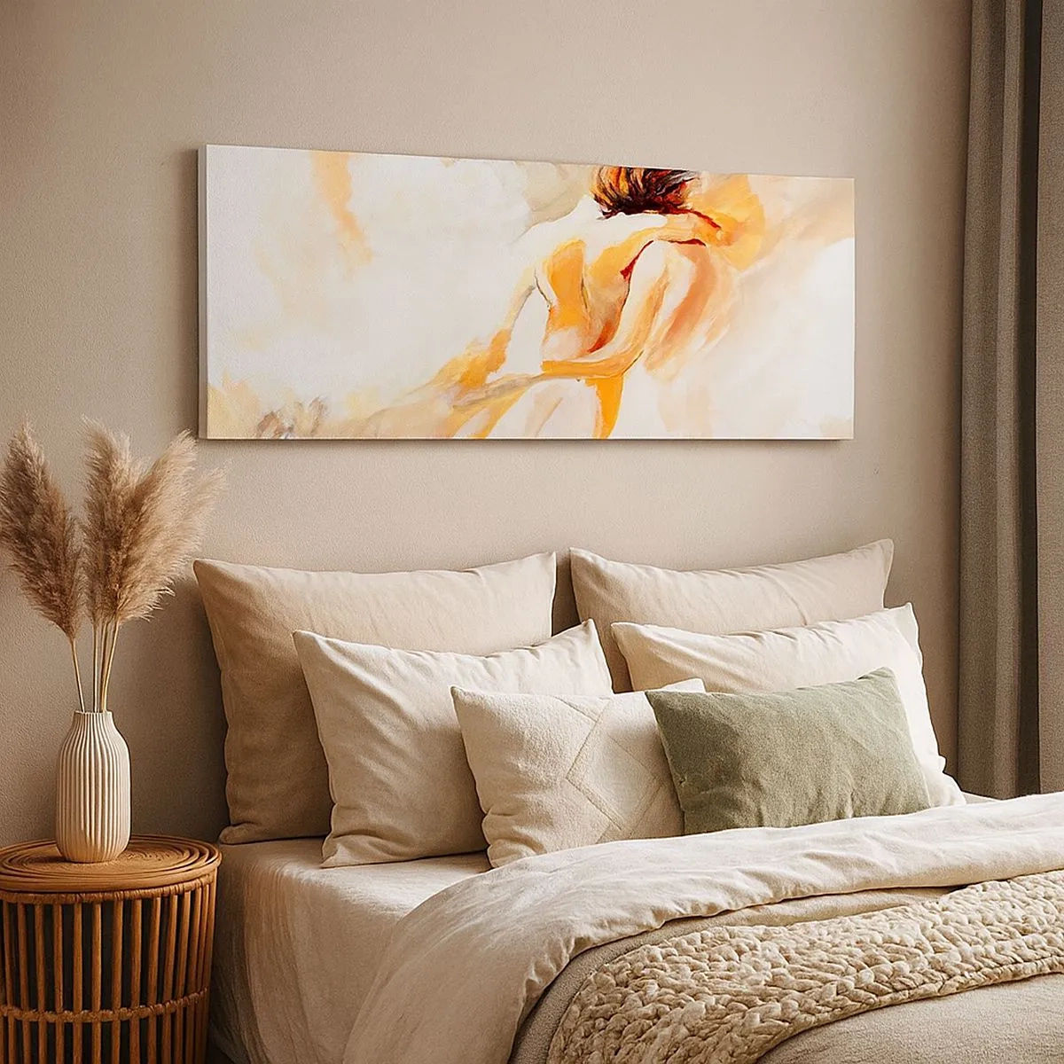 Canvas picture - Heavenly Embrace - 100x40 cm