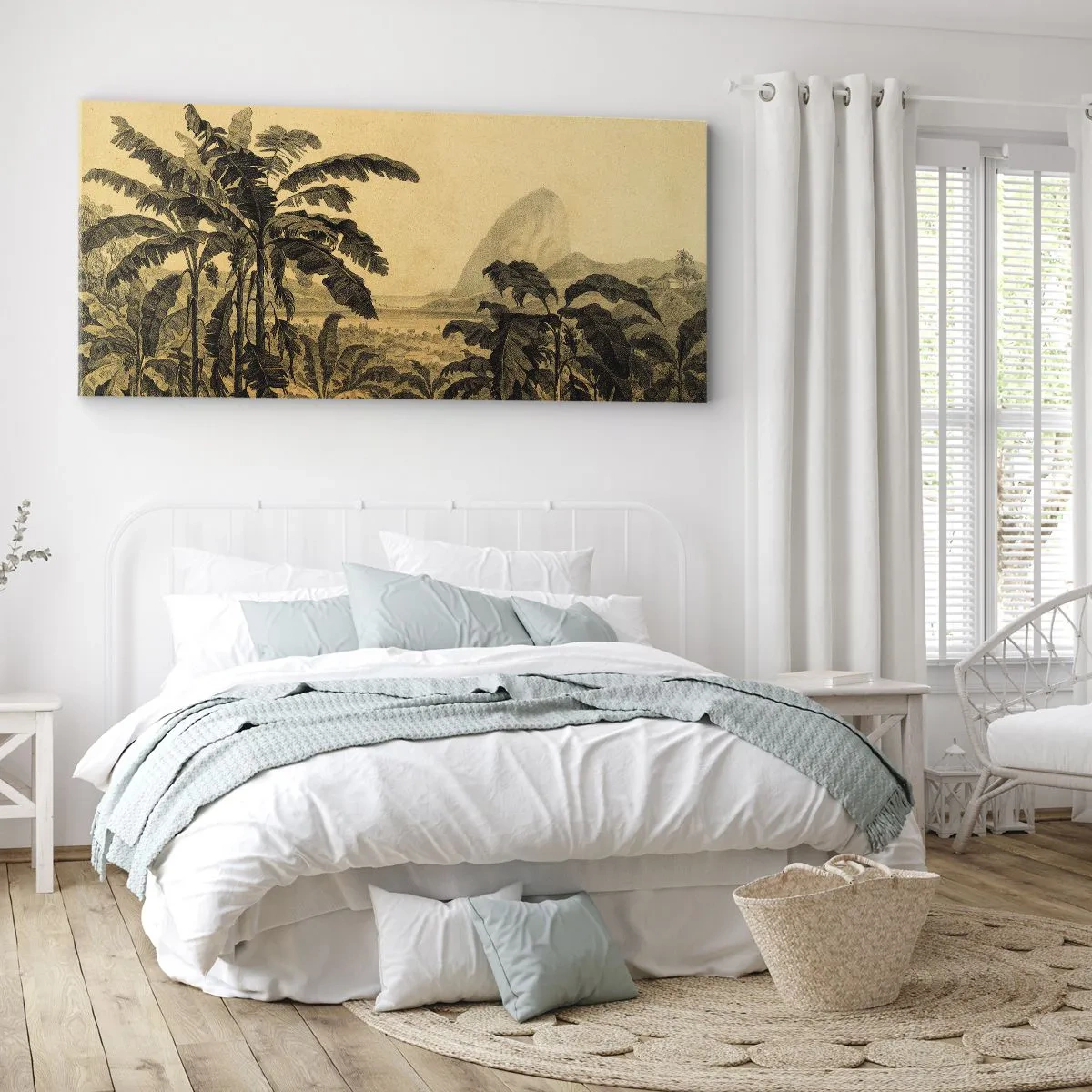 Canvas picture - In Colonial Character - 100x40 cm