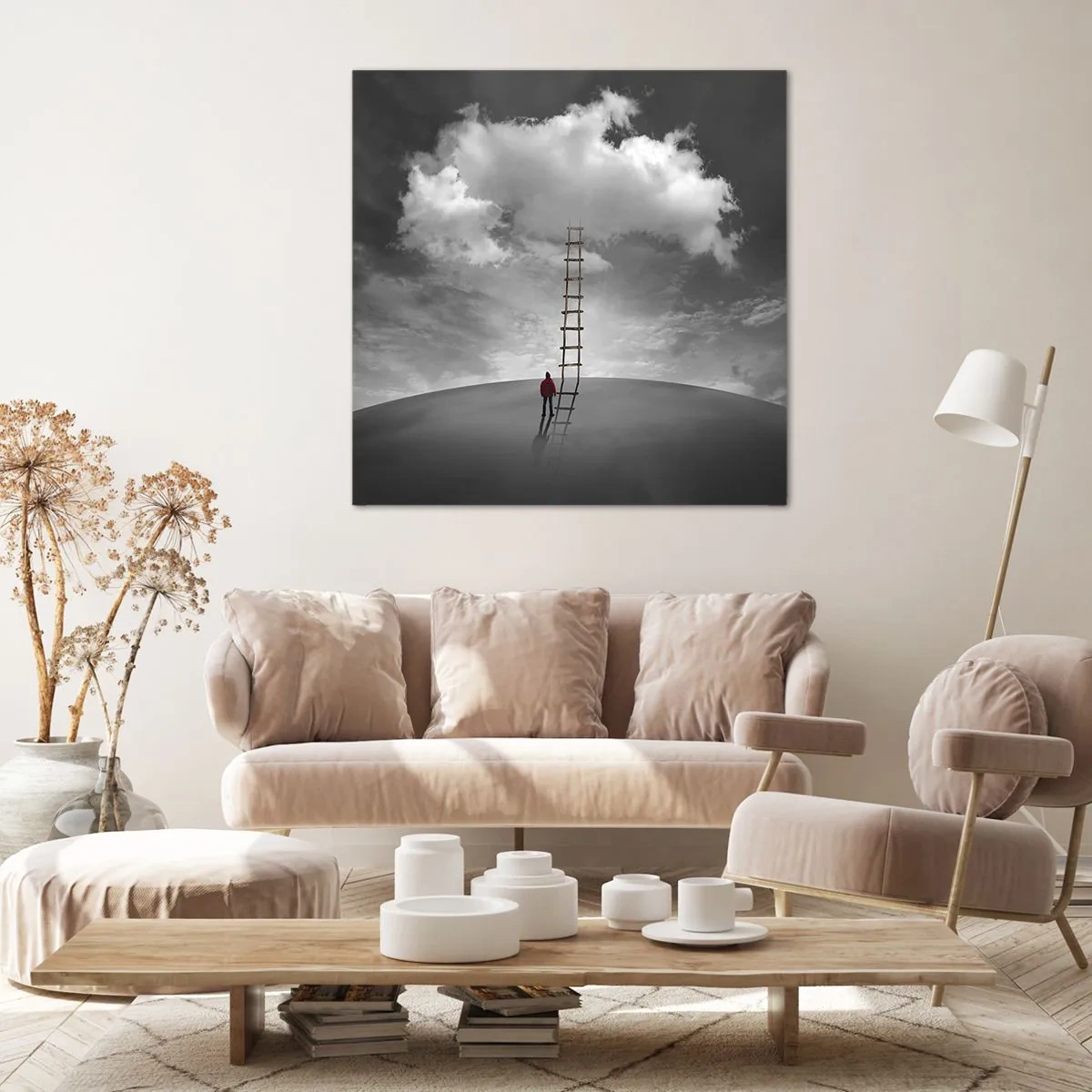 Canvas picture - Everything Is Poissible - 60x60 cm