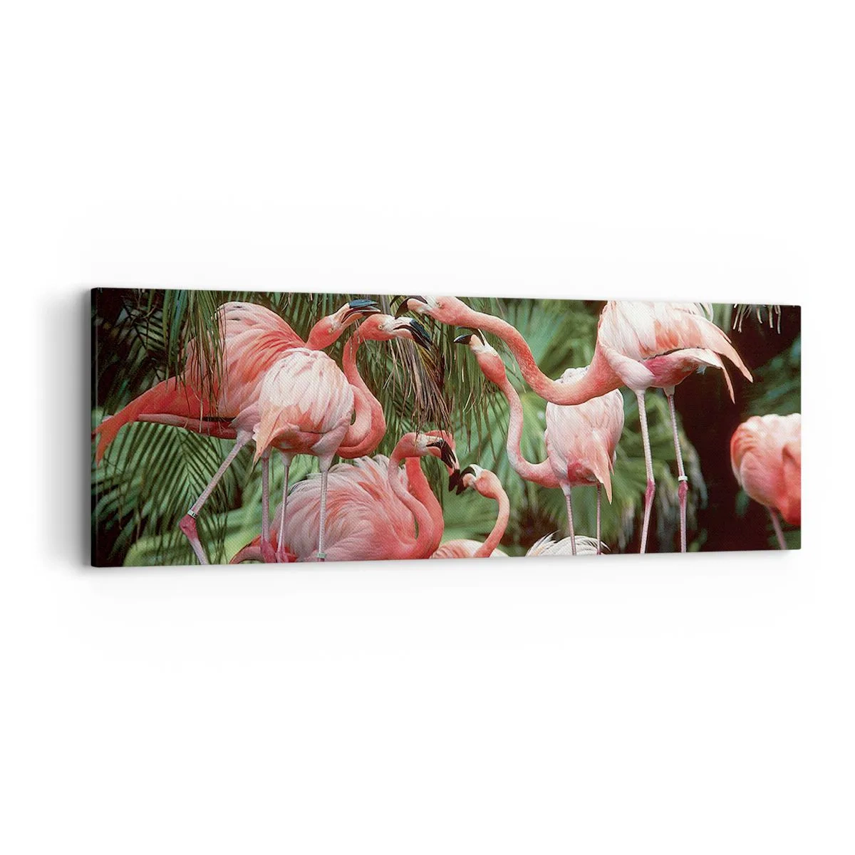 Canvas picture - Afternoon Gossip - 90x30 cm