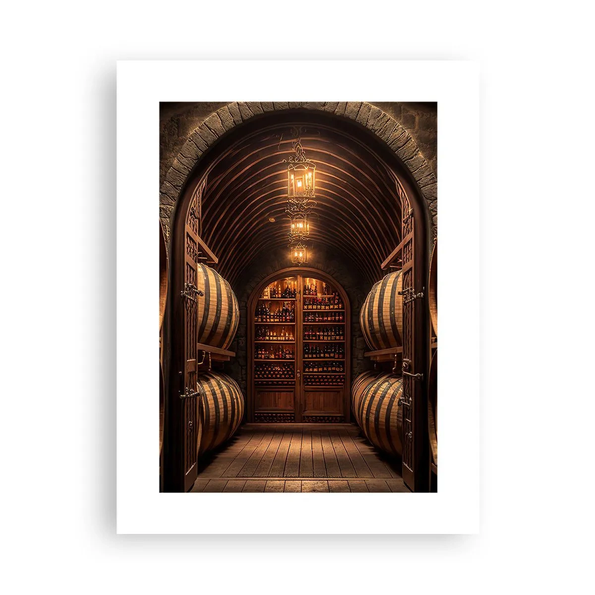 Poster - Atmospheric Cellar - 30x40 cm