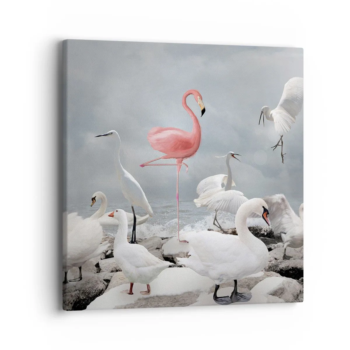 Canvas picture - Where Did I Come from? - 40x40 cm