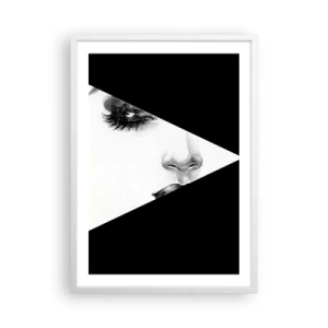 Poster in white frmae - Forever Uncovered  - 50x70 cm
