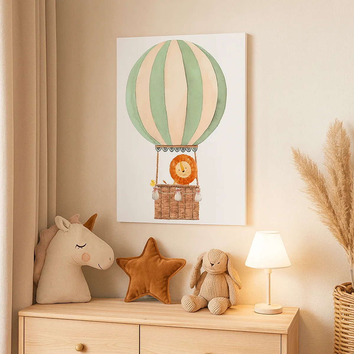 Canvas picture - Leon's Adventures - 50x70 cm