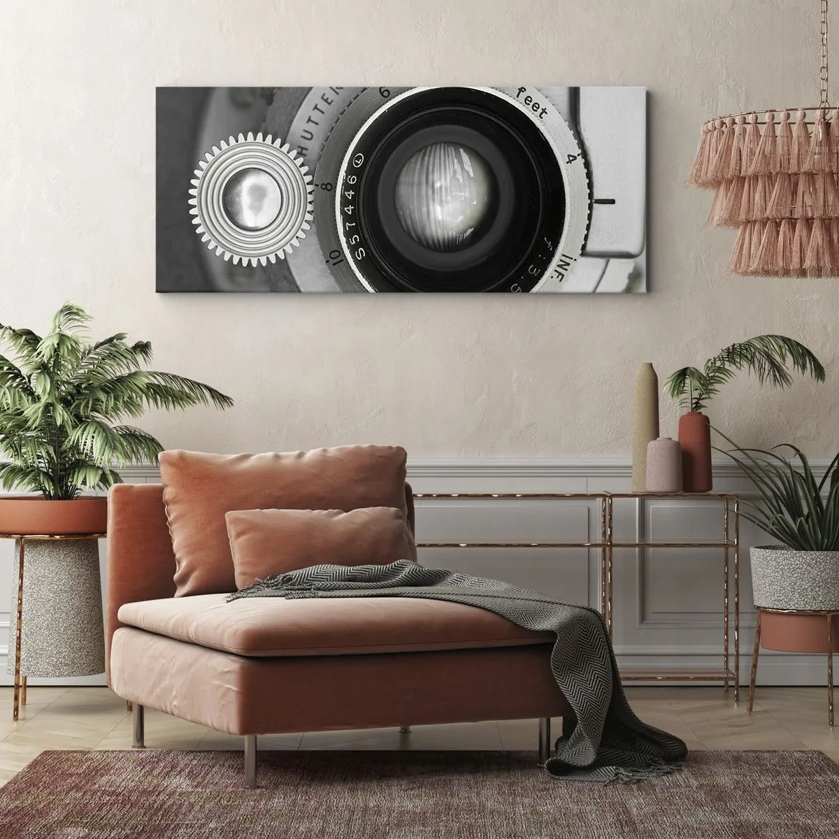 Canvas picture - Tale about Hollywood - 100x40 cm