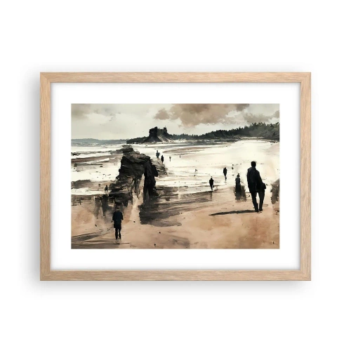 Poster in light oak frame - Summoned - 40x30 cm