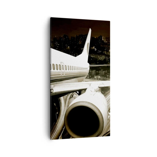 Canvas picture - Flying into the Night - 55x100 cm