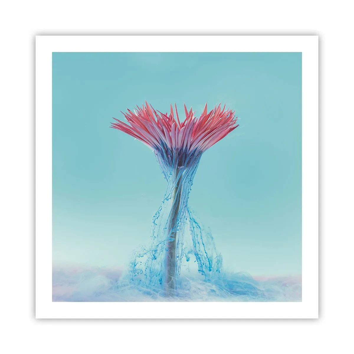 Poster - In a Lively Embrace - 60x60 cm