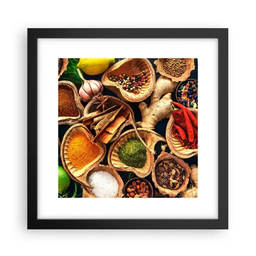 Poster in black frame - Take What You Want - 30x30 cm