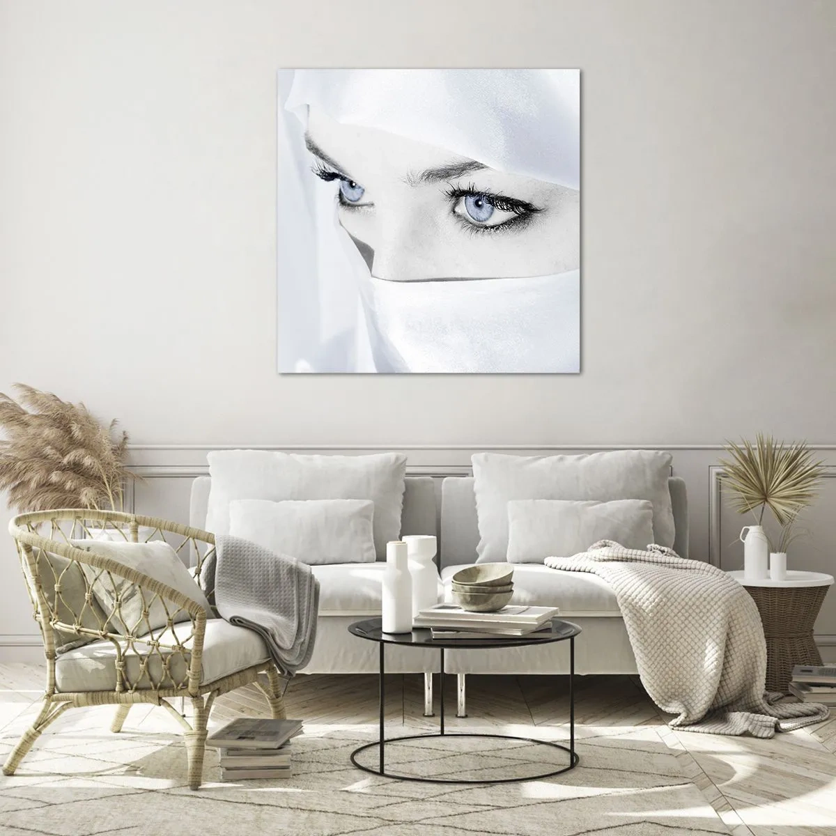 Glass picture - Straight from 1001 Nights - 60x60 cm