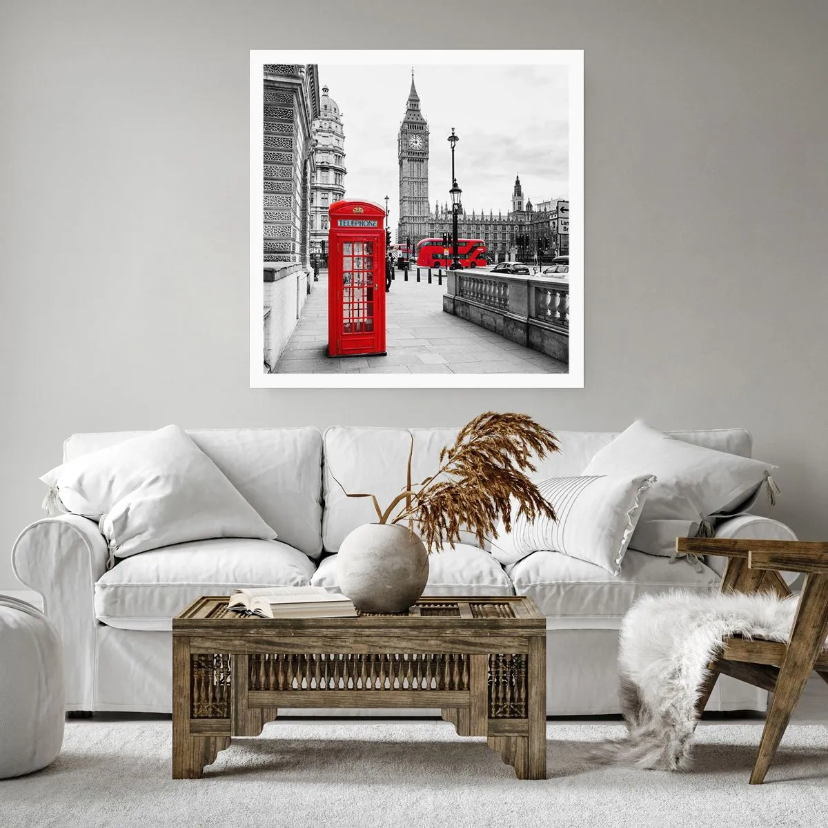Poster - Undoubtedly London - 50x50 cm