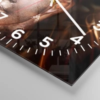 Clock face with numbers