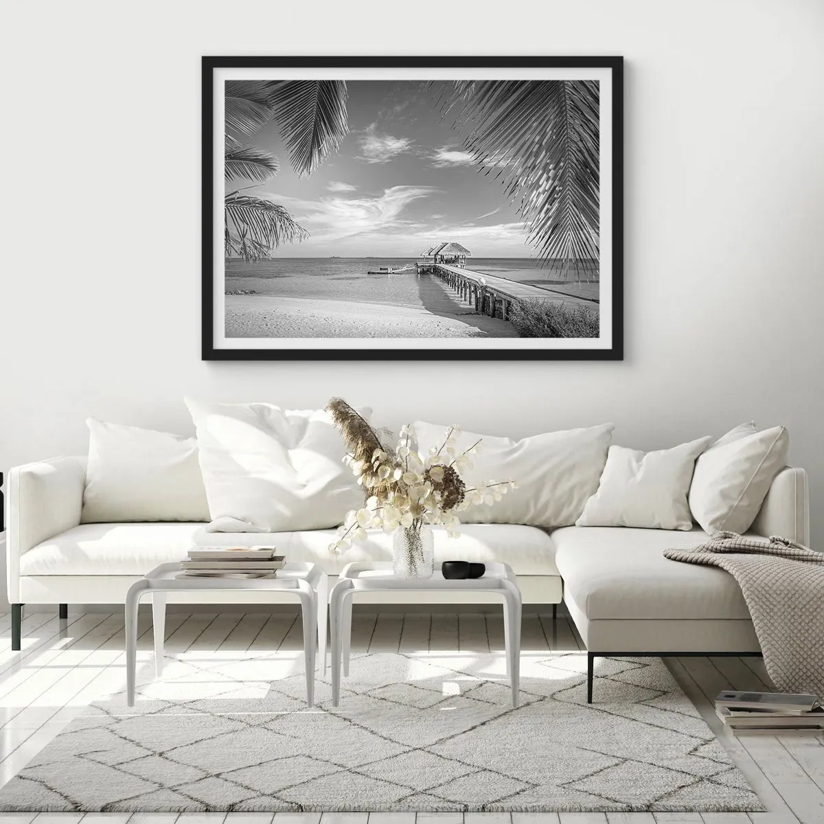 Poster in black frame - Memory or a Dream? - 70x50 cm