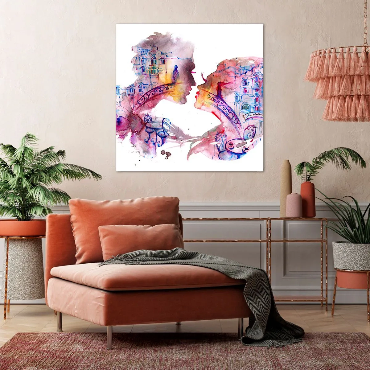 Canvas picture - Secret Bridge Of Sighs - 30x30 cm