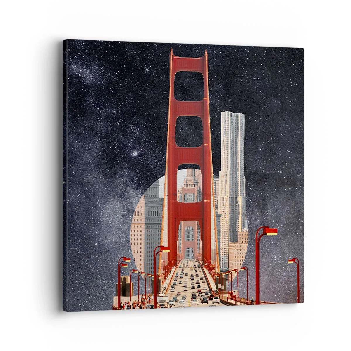 Canvas picture - Always in the Centre - 40x40 cm