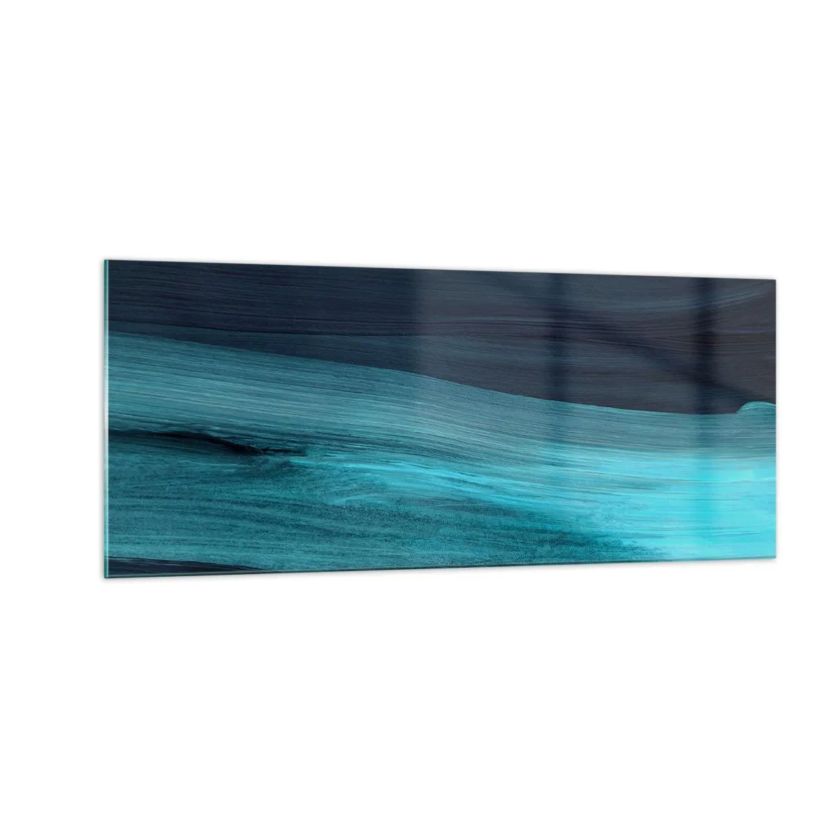 Glass picture - Swim with the Flow - 100x40 cm