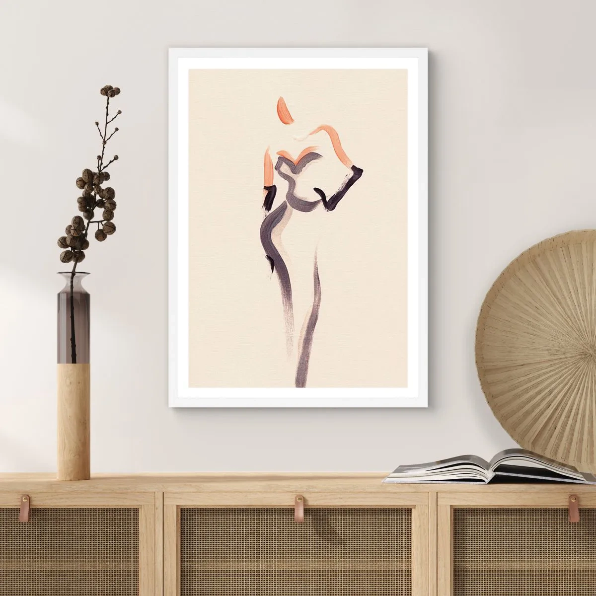 Poster in white frmae - From Golden Years of Hollywood - 40x50 cm