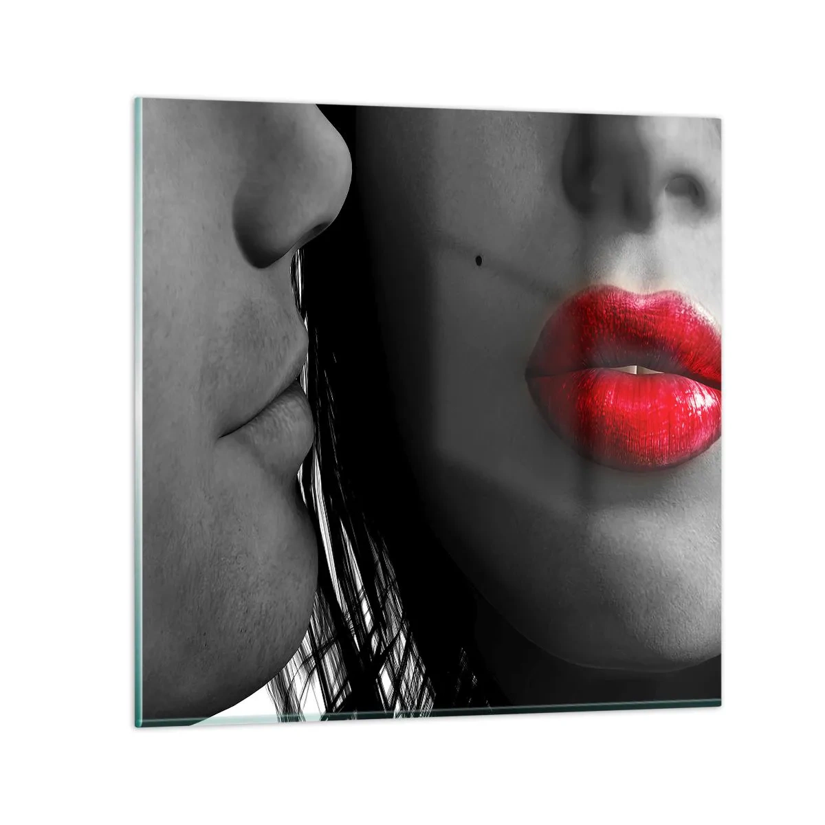 Glass picture - Face by Face - 60x60 cm