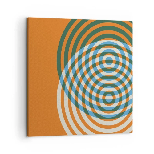 Canvas picture - Abstract Variation on a Circle - 50x50 cm