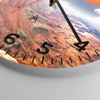 Clock face with numbers