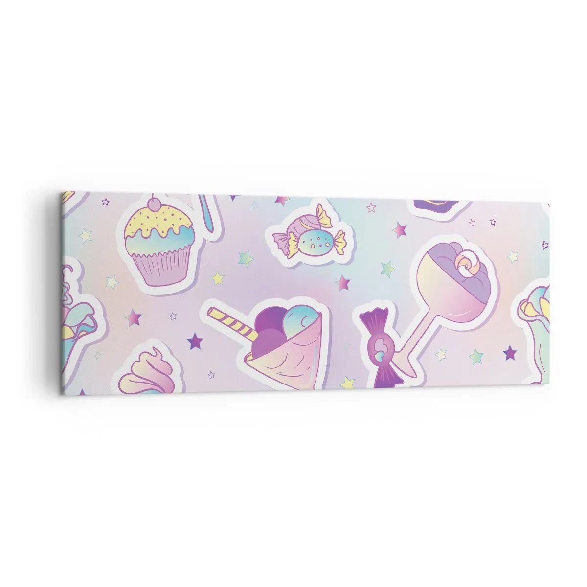 Canvas picture - Why We Can't Have Birthday Everyday? - 140x50 cm