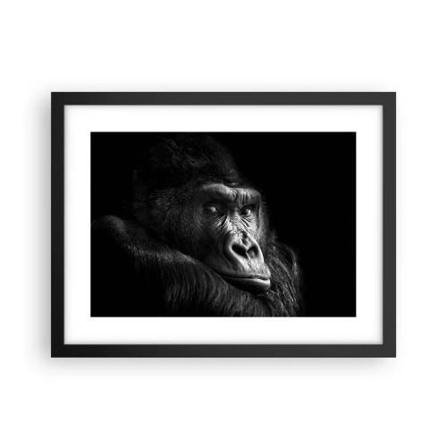 Poster in black frame - What Are You Looking At? - 40x30 cm