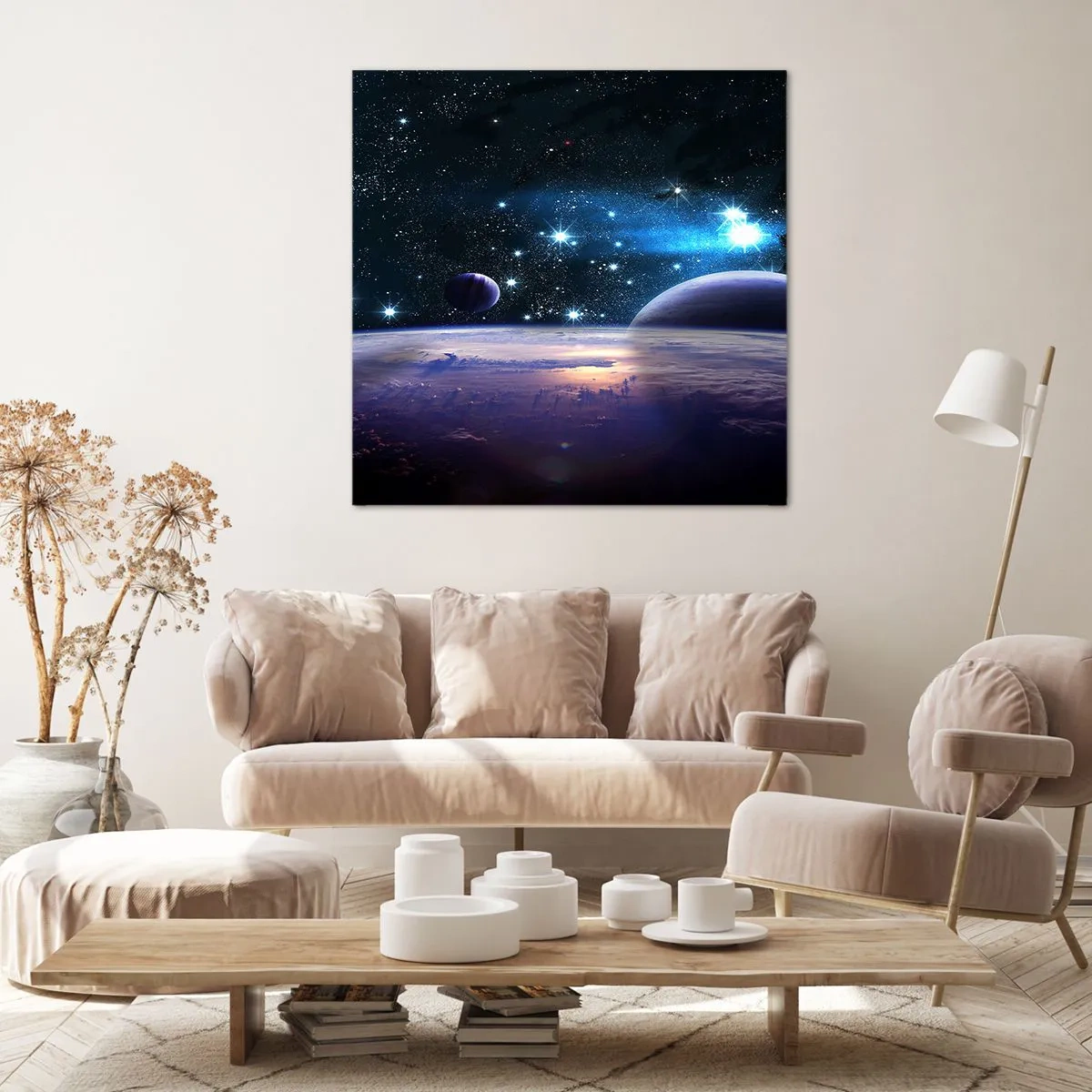 Canvas picture - Still Alone? - 40x40 cm
