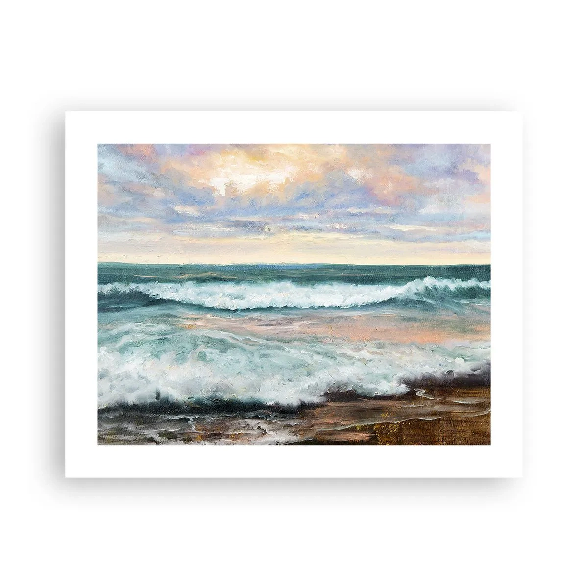 Poster - Here You Will Smooth Your Soul - 50x40 cm