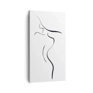 Canvas picture - Elusive Like a Wave - 45x80 cm