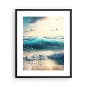 Poster in black frame - It Hums Especially for You - 40x50 cm