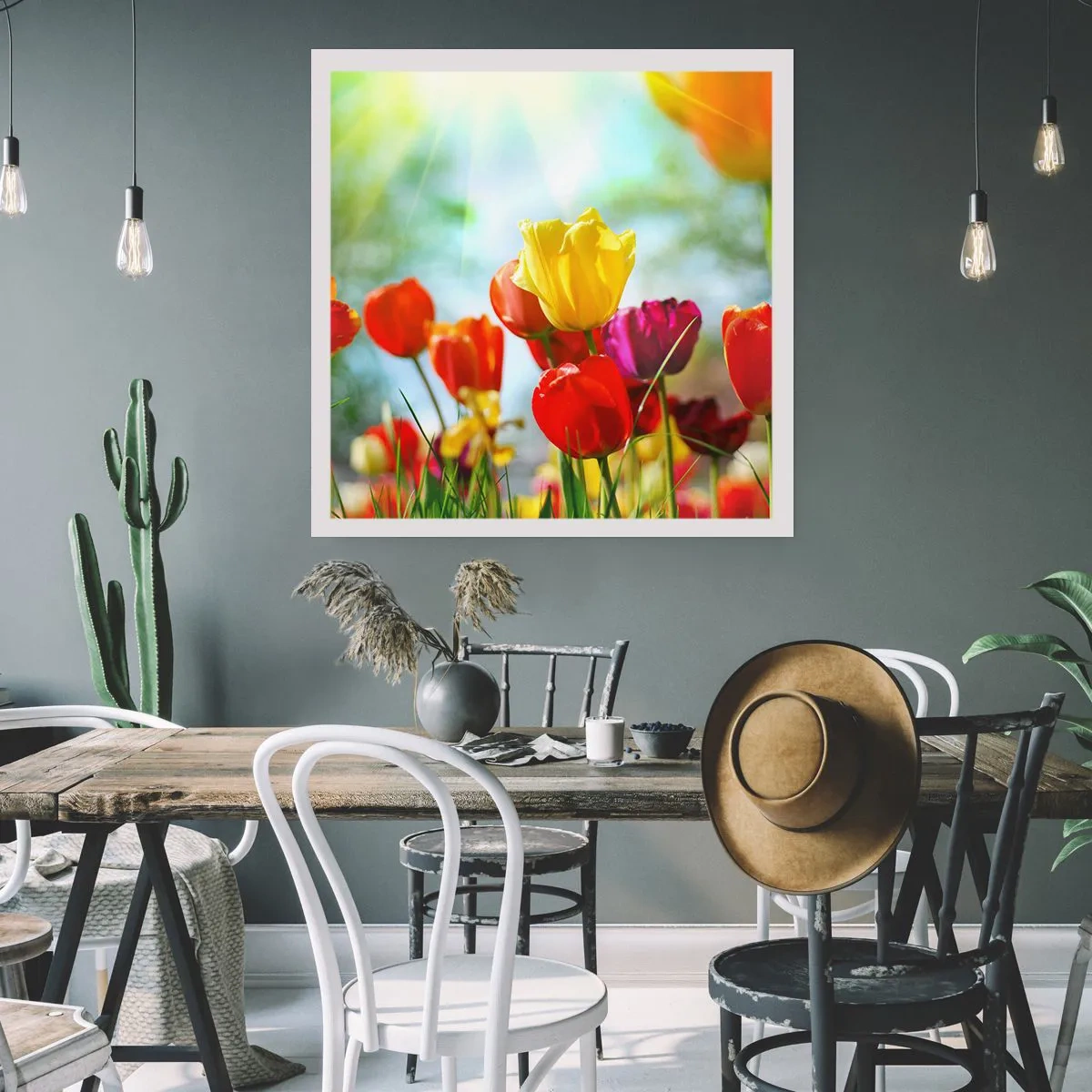 Poster - All Colours of the Sun - 30x30 cm