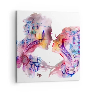 Canvas picture - Secret Bridge Of Sighs - 60x60 cm