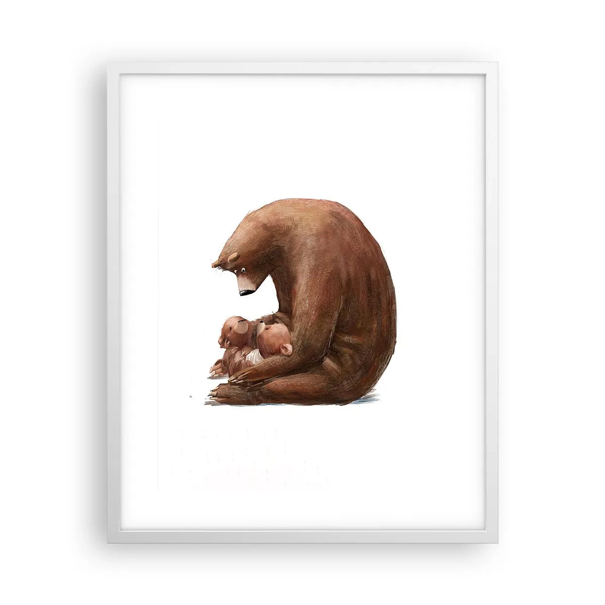 Poster in white frmae - Sweet Dreams, Kids - 40x50 cm