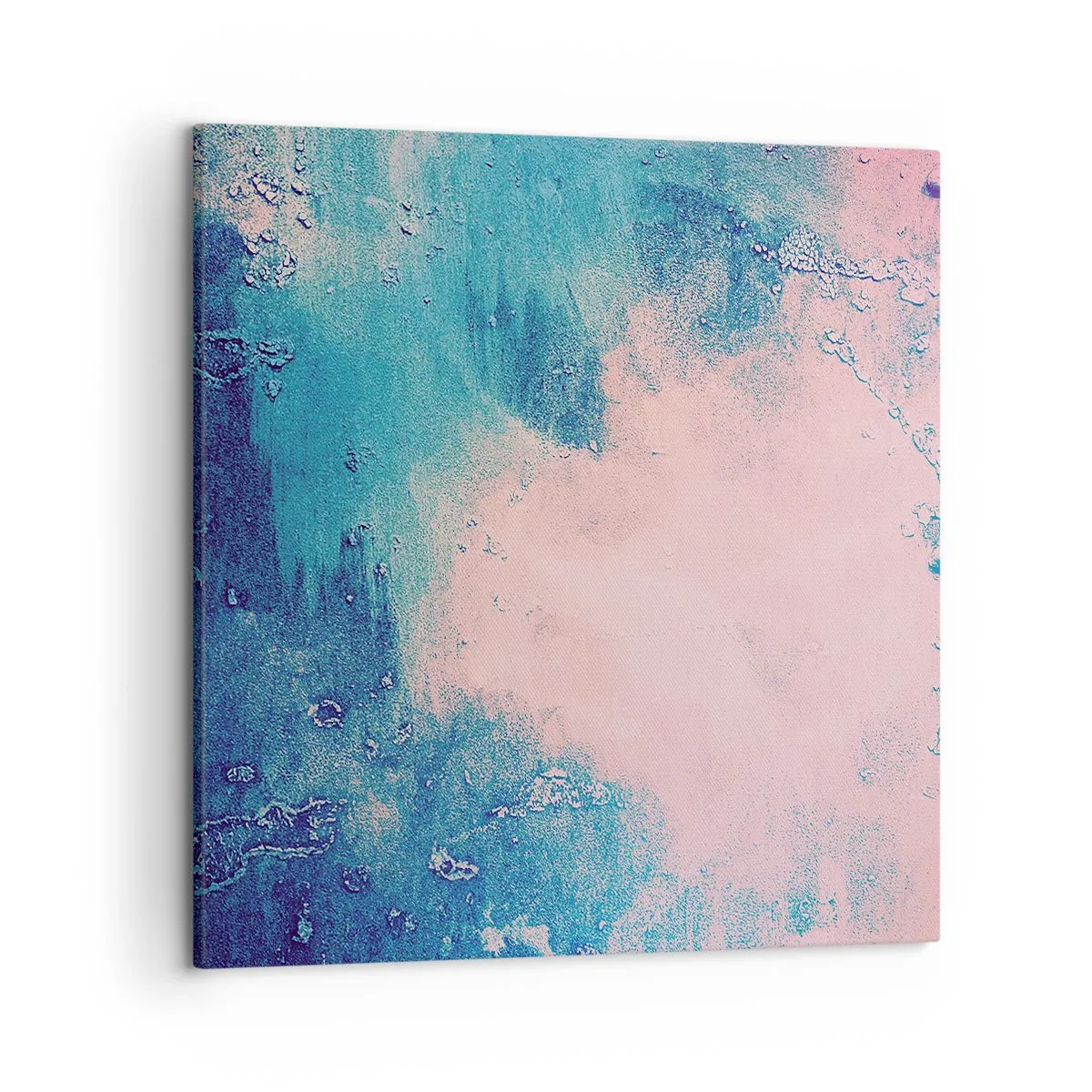 Canvas picture - Blue Hug - 50x50 cm